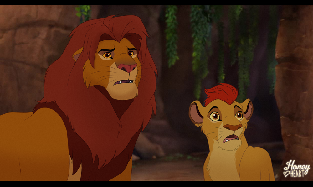 Simba and Kion