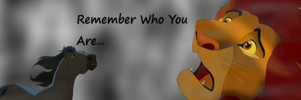 Remember who you are...