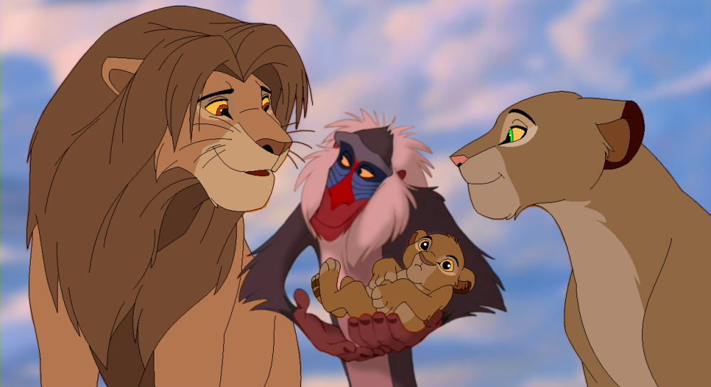 Sarabi and her parents:3