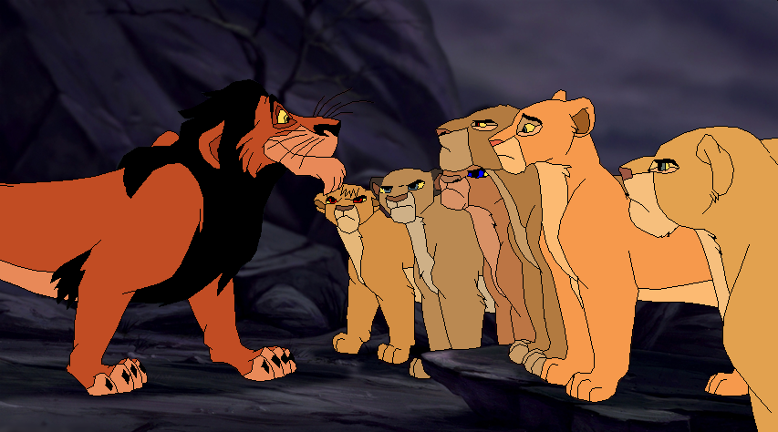 Taking over Pride Rock