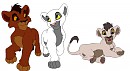 Shadow x Kovu's cub