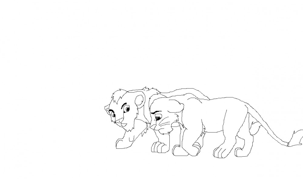 Blank Render - Sad Male Cubs XD