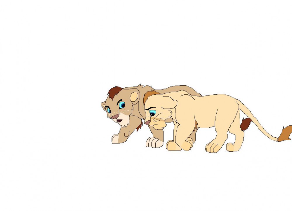 My version of Kovu & Kopa (No Background)