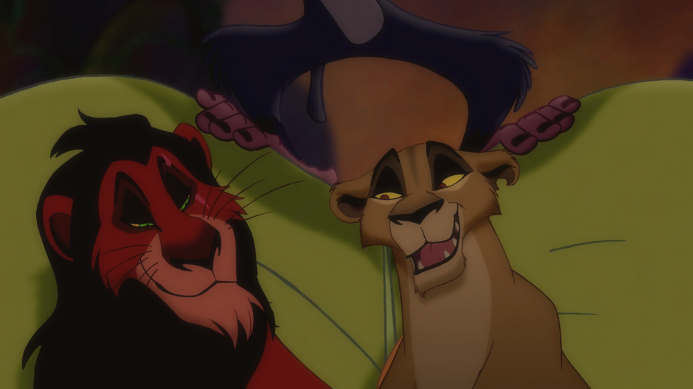 In Upendi: Scar and Zira version