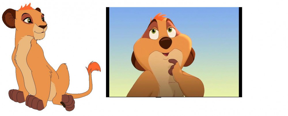 Ma as a lion cub