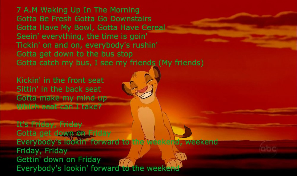 Friday!