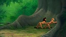 Prince Caleb and Sula in the jungle.