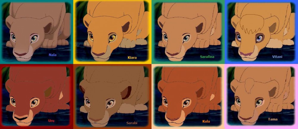 Les lionnes du roi lion :