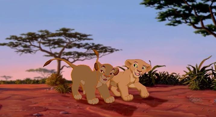 Sarabi et Sarafina enfants :