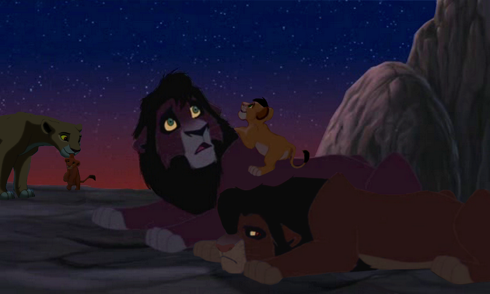 La famille de Kovu et Kiara