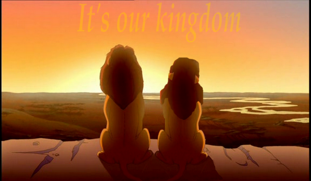 It's our kingdom