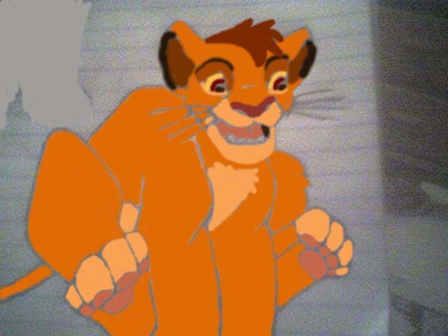 Old Kopa running doodle