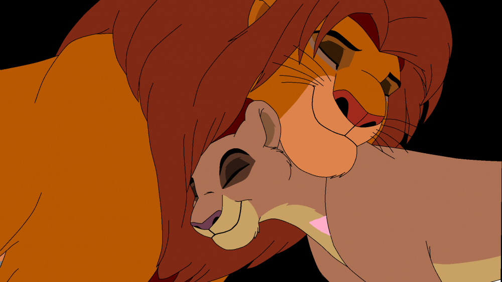 Simba finally hugs Aveanna