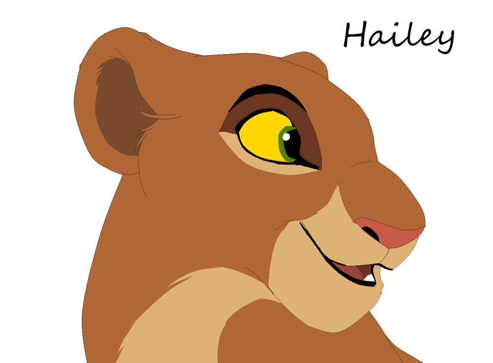 Hailey as a teen