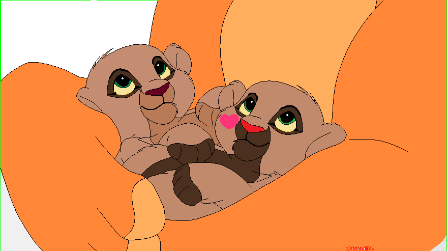 Kiara is babysitting her daughter Hailey and Ashly