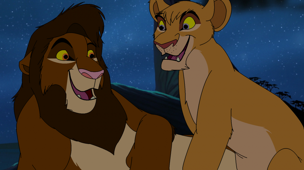 Art trade with Lionlion111-Makini and Kurudi