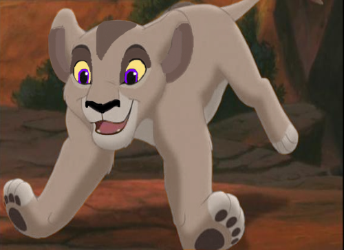 Kipenda as a cub