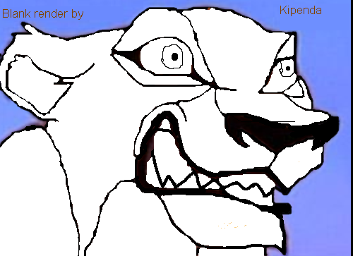 Zira blank render.