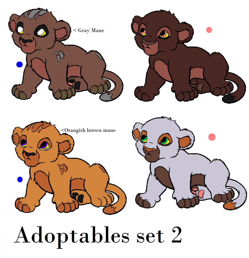Adoptables set 2