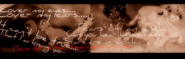 Tears of an angle~