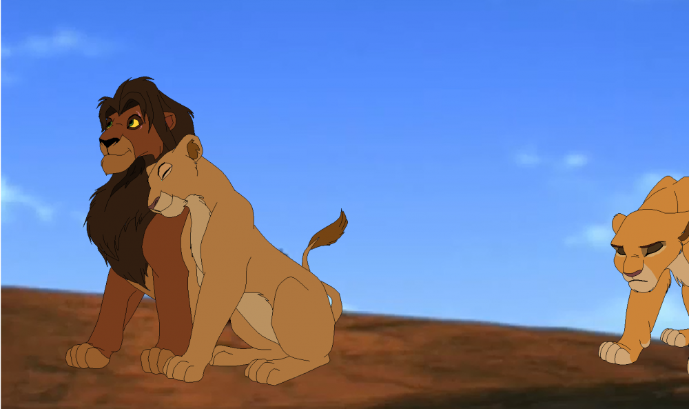 Kovu and Nala
