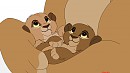 Lesedi and Her Cubs, Sauda and Judas