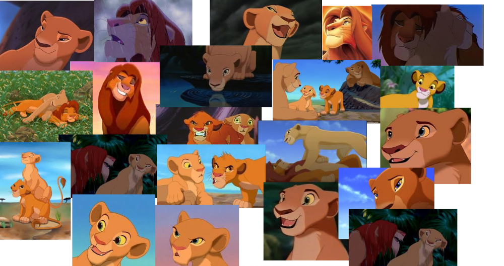 A Simba and Nala colleague