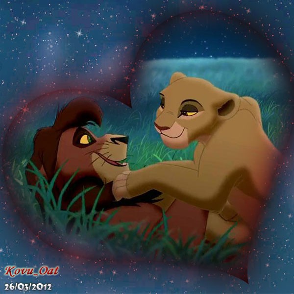 Kovu Kiara Night Love Icon