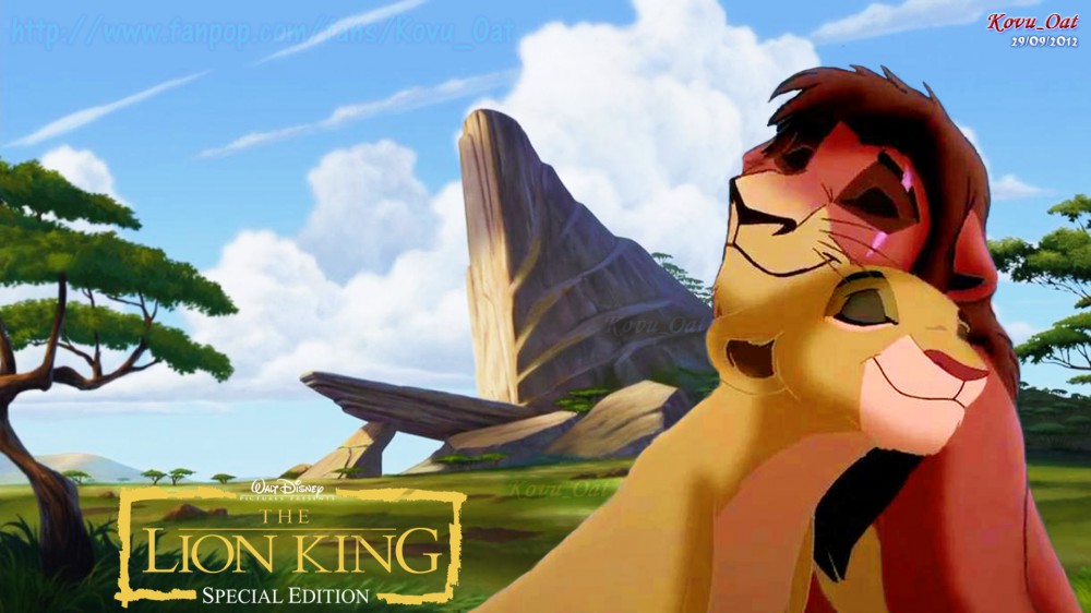 TLK Kovu Kiara Love Wallpaper HD