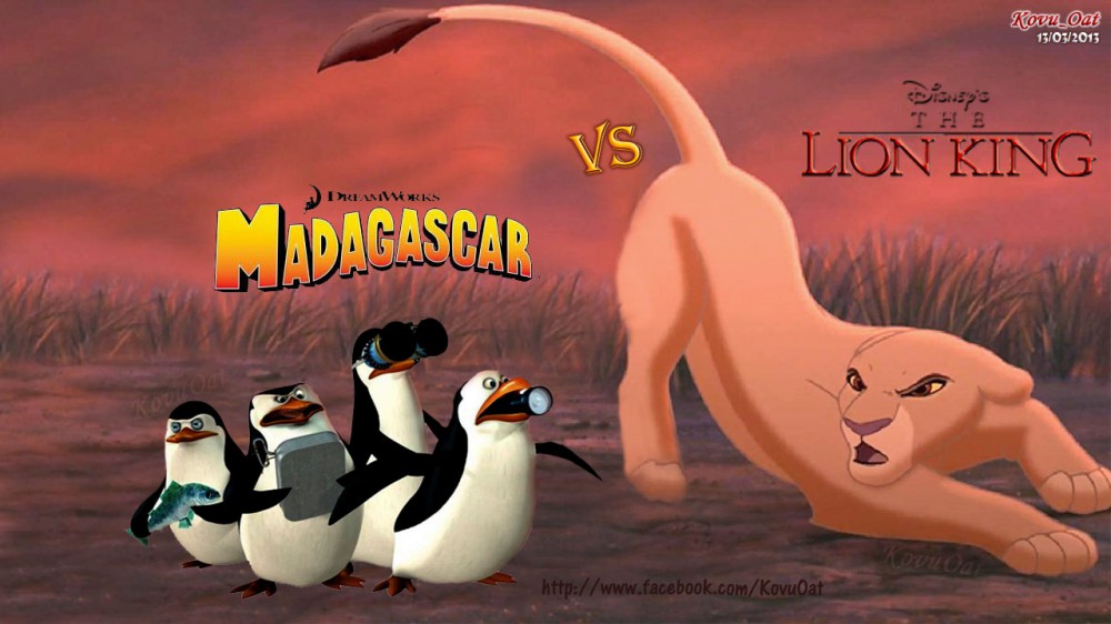 Kiara TLK VS Penguin Madagascar