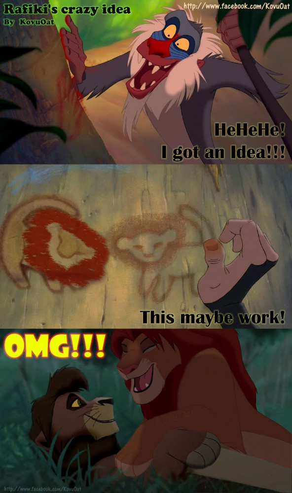 Lion King Gag (Simba x Kovu)