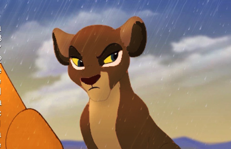 Angry cub