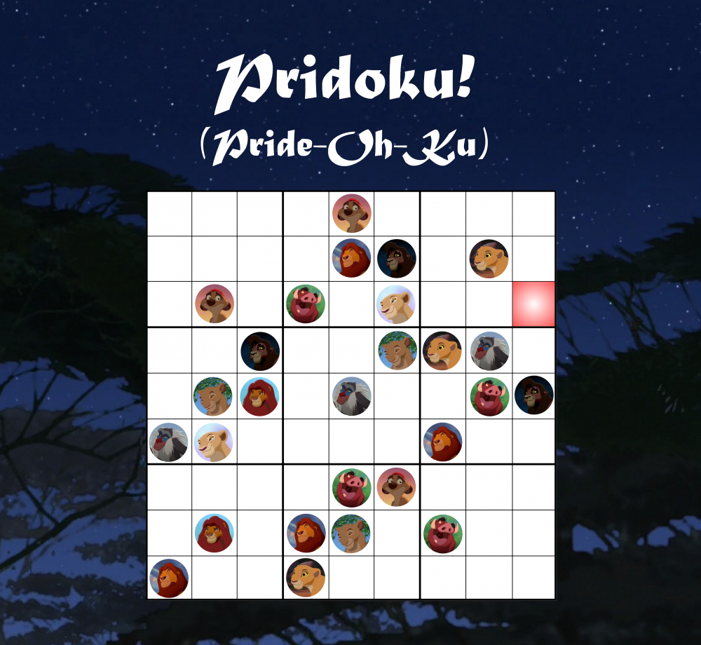 Pridoku! | TLK Sudoku Game |