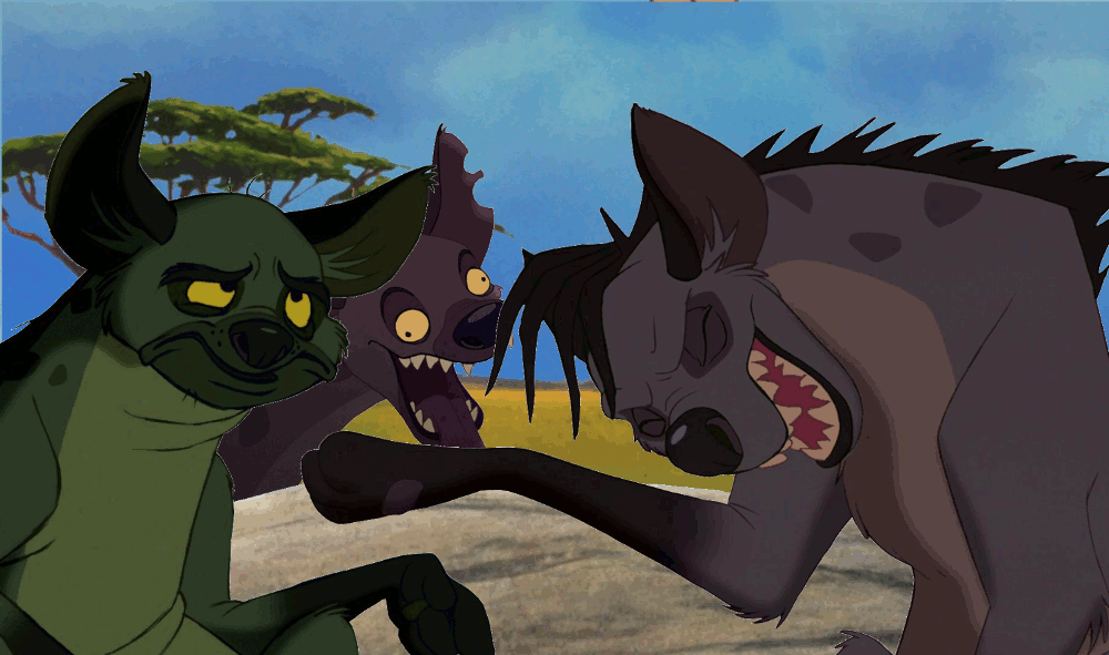 Hyenas Mealtime!