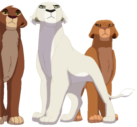 The three Pridelanders