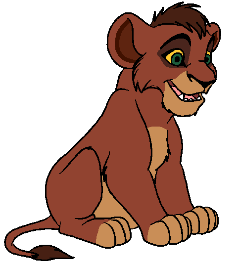 Cub Kovu's Colours