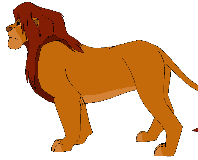 Adult Mufasa Colours