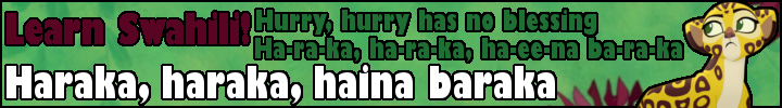 Haraka, haraka, haina baraka