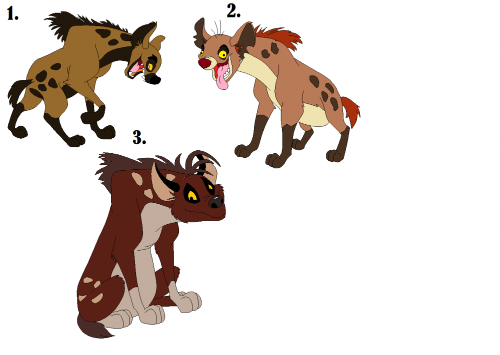 Hyena adoptable!!
