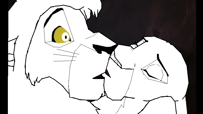 Kovu and Kiara render!