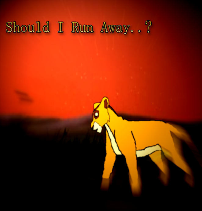 Run away...