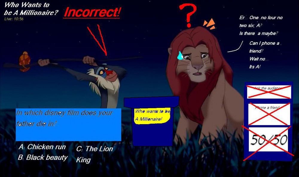            Who Wants To Be A Millionaire?