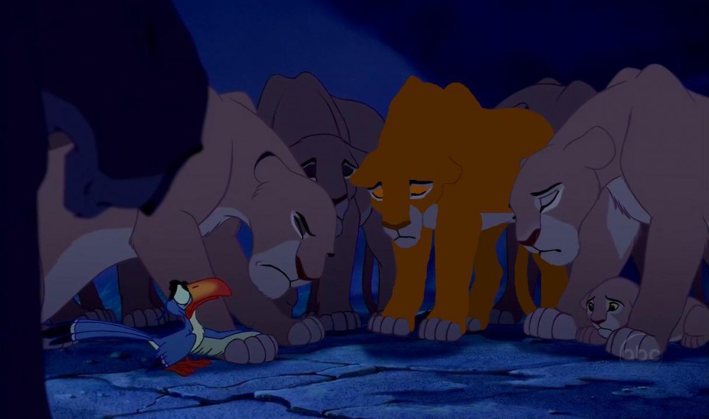La mort de Mufasa et Anaké