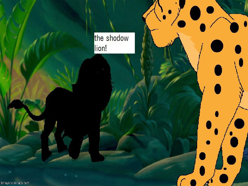The Shadow lion