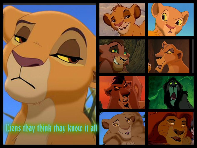 Lions thay think thay know it all.