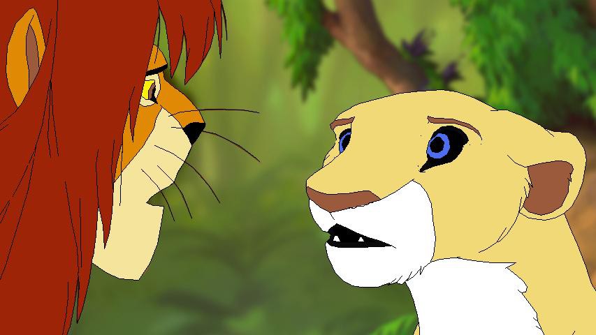 Soloa and Mufasa