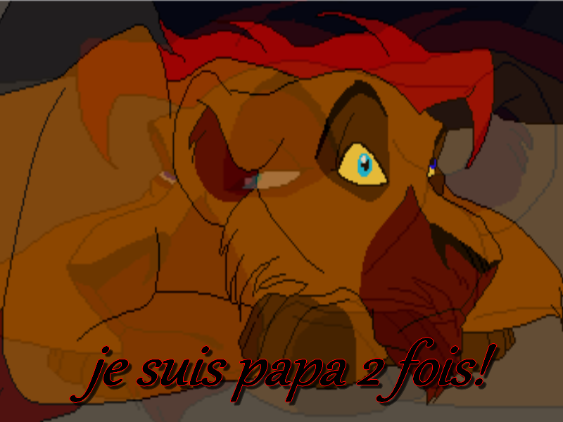 je suis papa! 2 fois!