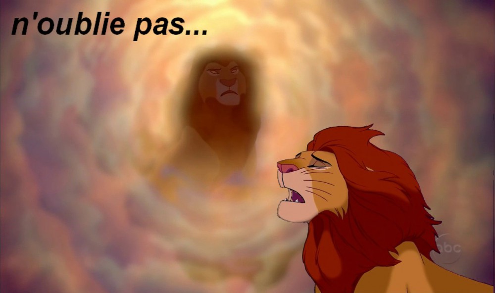 n'oublie pas simba...
