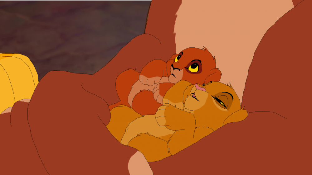 La fameuse naissance de Mufasa et de Taka/Scar.
