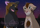Valentine's day: Hasa and Baraka.